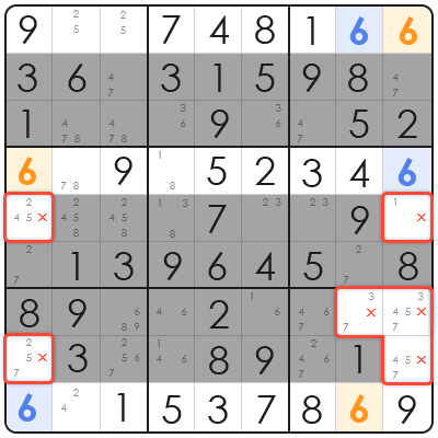 sudoku empty rectangle